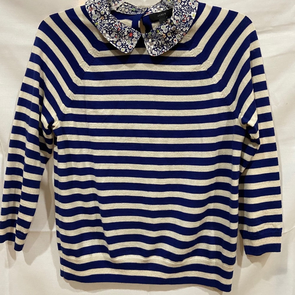 I Crew Striped Sweater